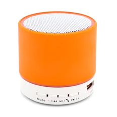 Колонка беспроводная Attilan, оранжевая фото