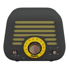 Колонка беспроводная Retro L, серая фото