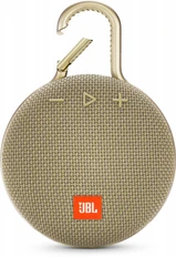 Колонка Bluetooth JBL Clip 3, 1000 mAh, золотистая фото