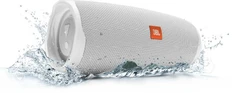 Колонка портативная JBL Charge 4, 7800 mAh, белая фото