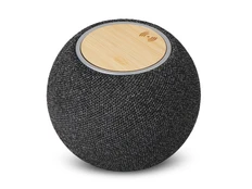 Колонка портативная с беспроводной зарядкой Evolt «Ареа», 5 Вт, черная / бежевая фото