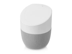 Колонка портативная TWS с беспроводной зарядкой Evolt Shuttle, 5 Вт, белая / серая фото