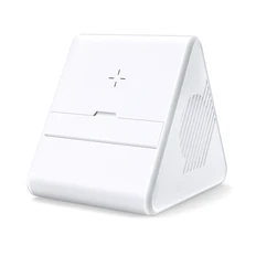 Колонка с беспроводной зарядкой Dorn, белый фото