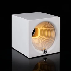 Колонка с подсветкой Molti Volumetric, белая фото