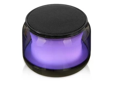 Колонка с RGB подcветкой Evolt Dance, 3 Вт, черная фото