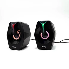 Колонки игровые Hiper Fenix, черные фото