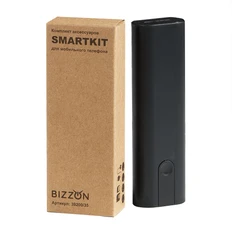 Комплект аксессуаров для мобильного телефона Bizzon Smartkit, черный фото