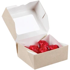 Конфеты «Кедровый грильяж», с клюквой, красные фото