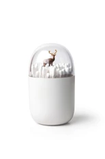 Контейнер для ватных палочек Qualy Deeryard, белый фото