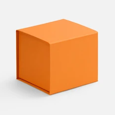 Коробка Alian, оранжевая фото