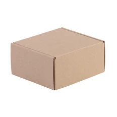 Коробка для набора малая, самосборная, крафт фото