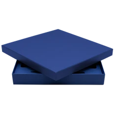 Коробка для набора с ложементом Bplanner Business, синяя фото