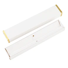 Коробка для ручки Cradle, белая / золотистая фото