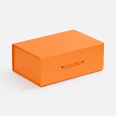Коробка New Case, оранжевая фото