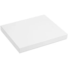 Коробка Overlap под ежедневник, аккумулятор и ручку, ver. 2, белая фото