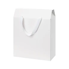 Коробка-пакет подарочная универсальная большая Portobello, белая фото