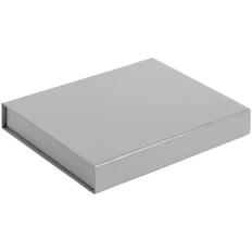 Коробка под ежедневник, аккумулятор и ручку My Day, серая фото