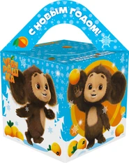 Коробка подарочная для упаковки сладких подарков «Чебурашка», большая, разноцветная фото