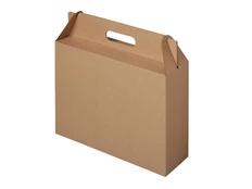 Коробка подарочная Tote, XL, крафт фото