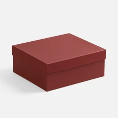 Коробка Recollection, бордовая фото