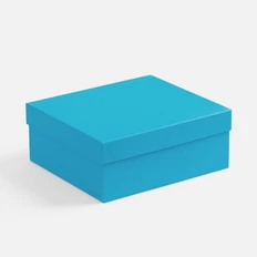 Коробка Recollection, голубая фото