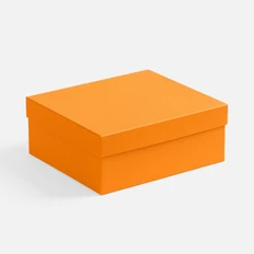 Коробка Recollection, оранжевая фото