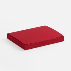 Коробка самосборная Flacky, темно-красная фото