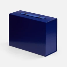 Коробка складная Holdfold, M, синяя фото