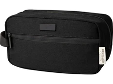 Косметичка из холста Joey, 3,5 л, черная фото