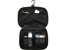 Косметичка модульная из переработанных материалов Roam, черная фото