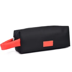 Косметичка-несессер Artanvil, черная / красная фото
