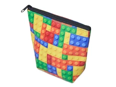 Косметичка с возможностью полноцветной печати, 16 х 7 х 12 см, разноцветная фото