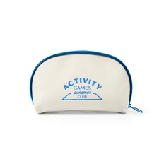 Косметичка Summer Club, белая / синяя фото