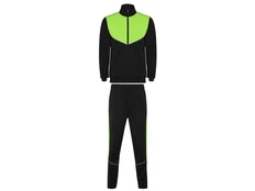 Костюм спортивный мужской Roly Evans, черный / салатовый фото