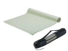 Коврик для йоги Asana, зеленый фото