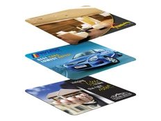 Коврик для мыши тонкий с возможностью полноцветной печати, белый фото