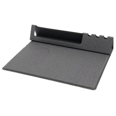 Коврик для мышки с беспроводной зарядкой Rolter, серый фото