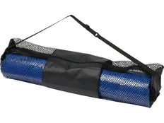 Коврик для йоги Avenue Babaji, синий / серый фото