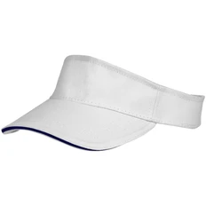 Козырек Molti Active, белый / темно-синий фото