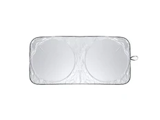 Козырек складной автомобильный солнцезащитный Prisma, серебристый / черный фото