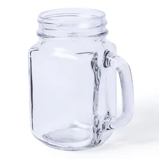 Кружка-банка стеклянная MELTIK, прозрачный фото