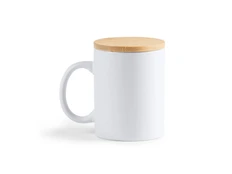 Кружка Berry, 370 мл, белая / бежевая фото