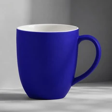 Кружка Color It C1, soft-touch, синяя фото
