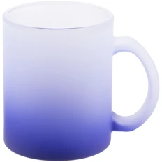 Кружка для сублимационной печати Grade Fade, матовая, синяя фото