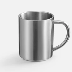 Кружка для сублимационной печати Makesteel, серебристая фото