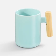 Кружка для сублимационной печати Ecogrami, голубая фото