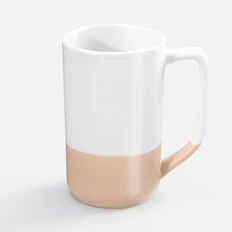 Кружка для сублимационной печати Neito, бежевая фото