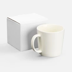 Кружка фарфоровая Molti Valotti Grand, белая фото