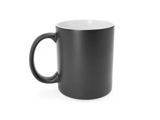 Кружка-хамелеон Okra, черная фото