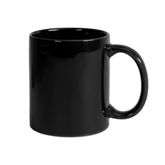 Кружка керамическая Mycup Decol, 330 мл, премиум, черная фото